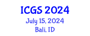 International Conference on Geological Sciences (ICGS) July 15, 2024 - Bali, Indonesia