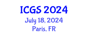 International Conference on Geological Sciences (ICGS) July 18, 2024 - Paris, France