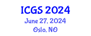 International Conference on Geological Sciences (ICGS) June 27, 2024 - Oslo, Norway