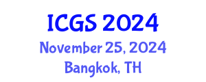 International Conference on Geological Sciences (ICGS) November 25, 2024 - Bangkok, Thailand