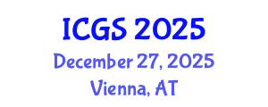International Conference on Geological Sciences (ICGS) December 27, 2025 - Vienna, Austria