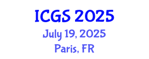 International Conference on Geological Sciences (ICGS) July 19, 2025 - Paris, France