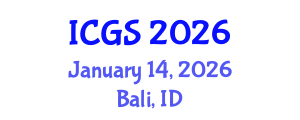 International Conference on Geological Sciences (ICGS) January 14, 2026 - Bali, Indonesia