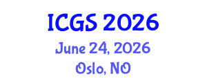 International Conference on Geological Sciences (ICGS) June 24, 2026 - Oslo, Norway