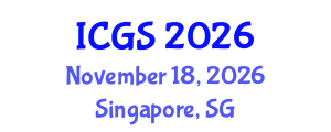 International Conference on Geological Sciences (ICGS) November 18, 2026 - Singapore, Singapore