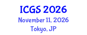 International Conference on Geological Sciences (ICGS) November 11, 2026 - Tokyo, Japan