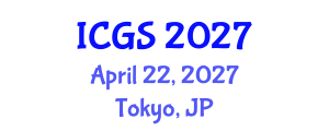International Conference on Geological Sciences (ICGS) April 22, 2027 - Tokyo, Japan International Conference on Geological Sciences (ICGS) April 22, 2027 - Tokyo, Japan