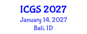 International Conference on Geological Sciences (ICGS) January 14, 2027 - Bali, Indonesia International Conference on Geological Sciences (ICGS) January 14, 2027 - Bali, Indonesia