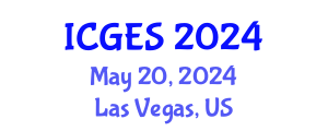 International Conference on Geology and Earth Sciences (ICGES) May 20, 2024 - Las Vegas, United States