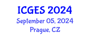 International Conference on Geology and Earth Sciences (ICGES) September 05, 2024 - Prague, Czechia