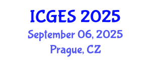 International Conference on Geology and Earth Sciences (ICGES) September 06, 2025 - Prague, Czechia