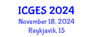 International Conference on Geology and Earth Systems (ICGES) November 18, 2024 - Reykjavik, Iceland