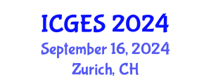 International Conference on Geology and Earth Systems (ICGES) September 16, 2024 - Zurich, Switzerland