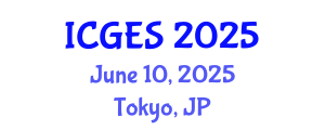 International Conference on Geology and Earth Systems (ICGES) June 10, 2025 - Tokyo, Japan