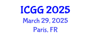 International Conference on Geology and Geochemistry (ICGG) March 29, 2025 - Paris, France
