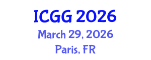 International Conference on Geology and Geochemistry (ICGG) March 29, 2026 - Paris, France