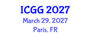 International Conference on Geology and Geochemistry (ICGG) March 29, 2027 - Paris, France International Conference on Geology and Geochemistry (ICGG) March 29, 2027 - Paris, France