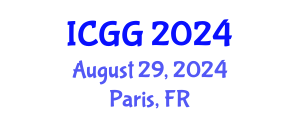 International Conference on Geology and Geophysics (ICGG) August 29, 2024 - Paris, France