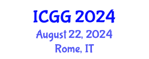 International Conference on Geology and Geophysics (ICGG) August 22, 2024 - Rome, Italy