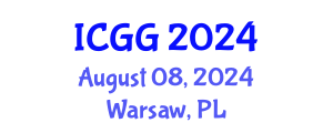 International Conference on Geology and Geophysics (ICGG) August 08, 2024 - Warsaw, Poland