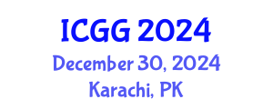 International Conference on Geology and Geophysics (ICGG) December 30, 2024 - Karachi, Pakistan