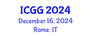 International Conference on Geology and Geophysics (ICGG) December 16, 2024 - Rome, Italy