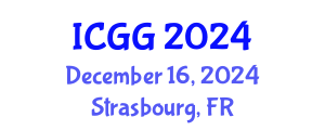 International Conference on Geology and Geophysics (ICGG) December 16, 2024 - Strasbourg, France