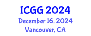 International Conference on Geology and Geophysics (ICGG) December 16, 2024 - Vancouver, Canada