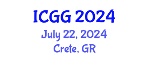 International Conference on Geology and Geophysics (ICGG) July 22, 2024 - Crete, Greece