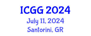 International Conference on Geology and Geophysics (ICGG) July 11, 2024 - Santorini, Greece
