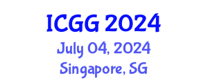 International Conference on Geology and Geophysics (ICGG) July 04, 2024 - Singapore, Singapore
