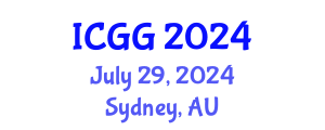 International Conference on Geology and Geophysics (ICGG) July 29, 2024 - Sydney, Australia