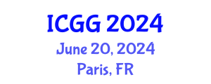International Conference on Geology and Geophysics (ICGG) June 20, 2024 - Paris, France