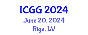 International Conference on Geology and Geophysics (ICGG) June 20, 2024 - Riga, Latvia