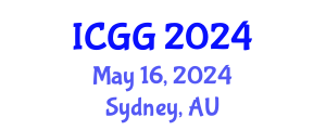 International Conference on Geology and Geophysics (ICGG) May 16, 2024 - Sydney, Australia