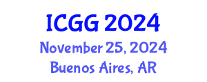 International Conference on Geology and Geophysics (ICGG) November 25, 2024 - Buenos Aires, Argentina