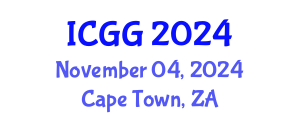 International Conference on Geology and Geophysics (ICGG) November 04, 2024 - Cape Town, South Africa