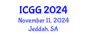International Conference on Geology and Geophysics (ICGG) November 11, 2024 - Jeddah, Saudi Arabia