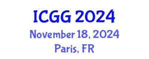 International Conference on Geology and Geophysics (ICGG) November 18, 2024 - Paris, France