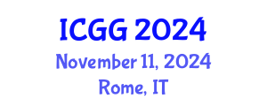 International Conference on Geology and Geophysics (ICGG) November 11, 2024 - Rome, Italy
