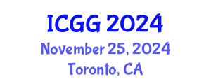 International Conference on Geology and Geophysics (ICGG) November 25, 2024 - Toronto, Canada