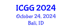 International Conference on Geology and Geophysics (ICGG) October 24, 2024 - Bali, Indonesia