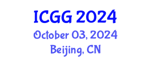 International Conference on Geology and Geophysics (ICGG) October 03, 2024 - Beijing, China