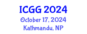 International Conference on Geology and Geophysics (ICGG) October 17, 2024 - Kathmandu, Nepal