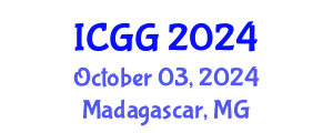 International Conference on Geology and Geophysics (ICGG) October 03, 2024 - Madagascar, Madagascar
