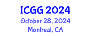 International Conference on Geology and Geophysics (ICGG) October 28, 2024 - Montreal, Canada