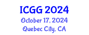 International Conference on Geology and Geophysics (ICGG) October 17, 2024 - Quebec City, Canada