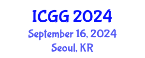 International Conference on Geology and Geophysics (ICGG) September 16, 2024 - Seoul, Republic of Korea