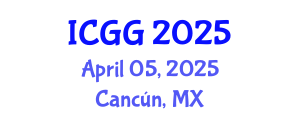International Conference on Geology and Geophysics (ICGG) April 05, 2025 - Cancún, Mexico