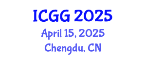 International Conference on Geology and Geophysics (ICGG) April 15, 2025 - Chengdu, China